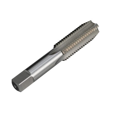 Drill America 3/8"-24 HSS Machine and Fraction Hand Plug Tap, Finish: Uncoated (Bright) DWT54596